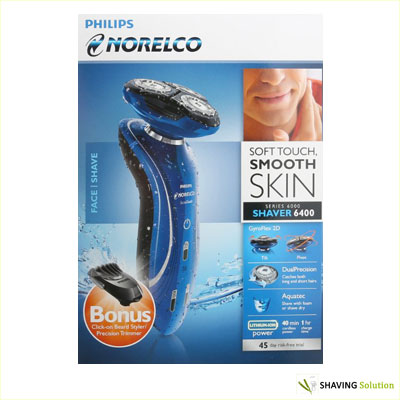 Philips Norelco Shaver 6400 Box