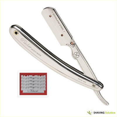 Parker SR1 Stainless Steel Straight Edge Barber Razor