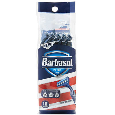 barbasol pivot disposable razor blade