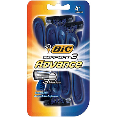 bic confort 3 disposable razor blades
