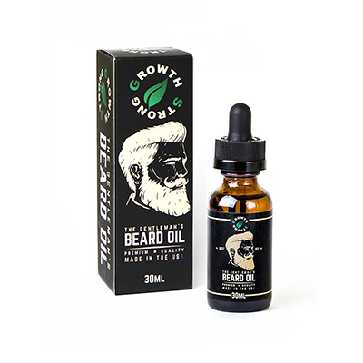 growth strong beard oil