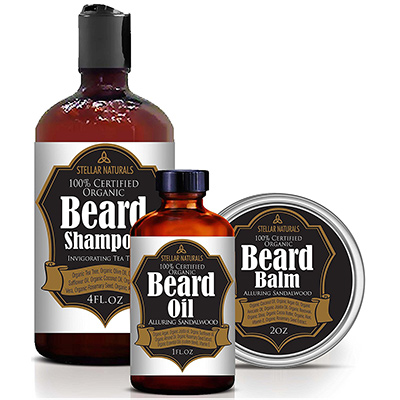 stellar naturals beard care set