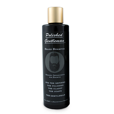 the polished gentleman beard shampoo