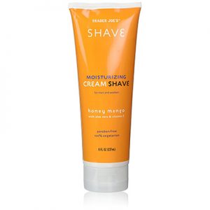 trader joes shaving cream