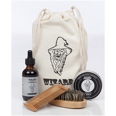 wizard beard grooming kit
