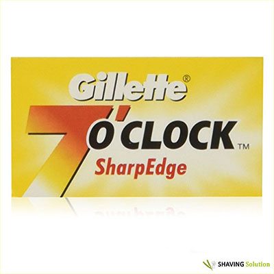 Best Double Edge Razor Blades 7 O'clock SharpEdge Double Edge Safety Razor Blades