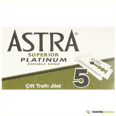 Best Double Edge Razor Blades Astra Superior Platinum Double Edge Razor Blades