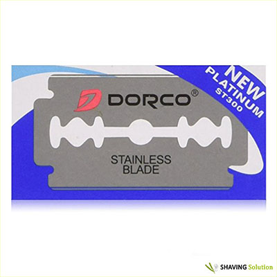 Best Double Edge Razor Blades Dorco ST300 Platinum Extra Double Edge Razor Blades