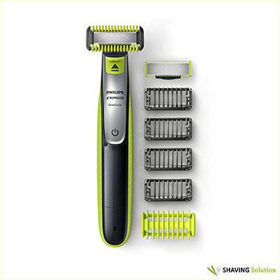 Best Beard Trimmer for Long Beards Philips Norelco OneBlade QP2630/72 Face & Body Bonus Pack with Free Blade