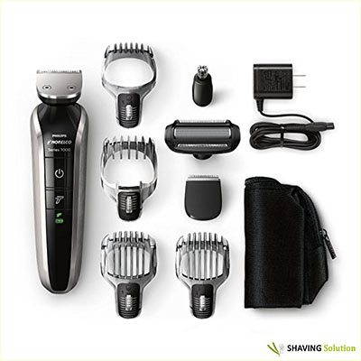 Best Beard Trimmer for Long Beards Philips Norelco QG3390 Multigroom Series 7100