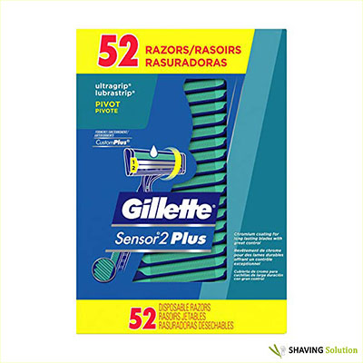 Best Men's Razors For Sensitive Skin Gillette Sensor2 Plus