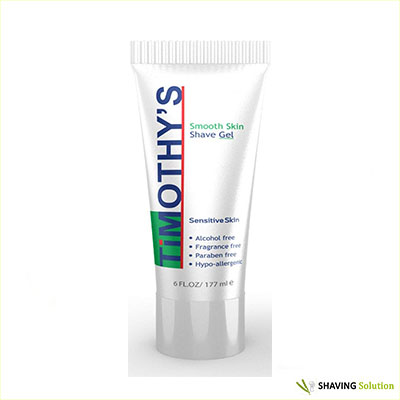 Timothy's Unscented Shave Gel