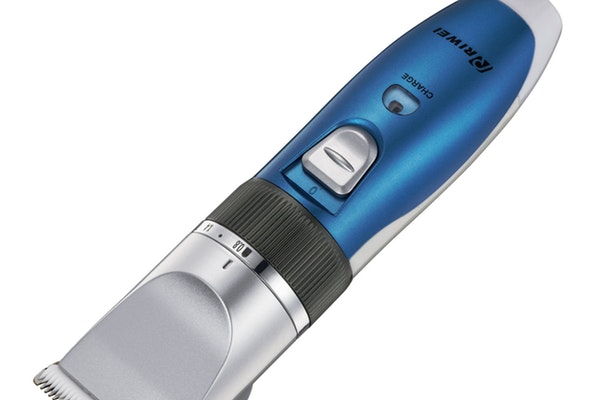 blue electric shaver