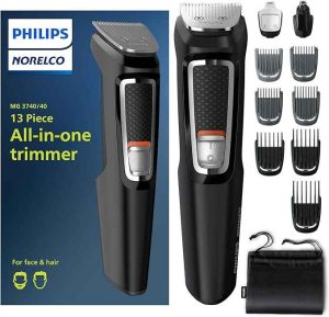 best budget body hair trimmers: Philips Norelco Multi Groomer All-in-One Trimmer Series 3000